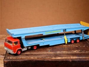 Siku V serie V275 Magirus autotrasportatore vintage diecast raro raro raro - Foto 1 di 7