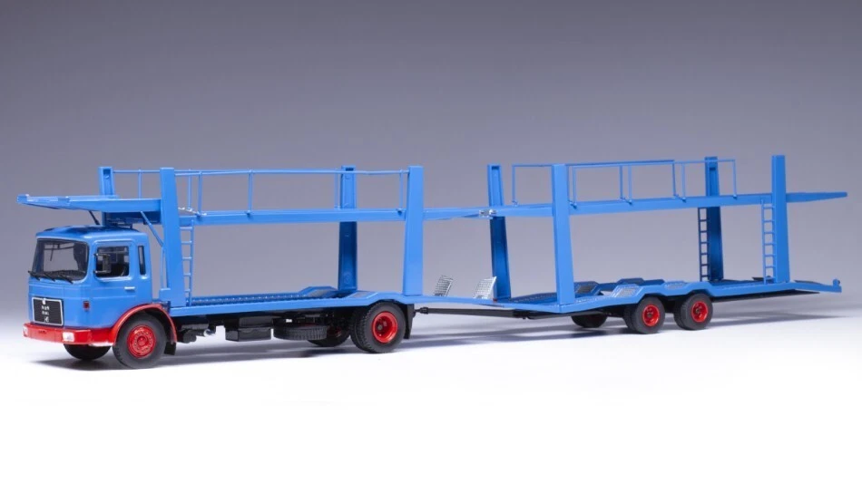 MAN AUTOTRANSPORTER 1970 BLUE 1:43 - Immagine 1 di 1