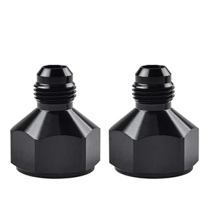 4AN 6AN 8AN 10AN to 1/4 1/8 3/8 1/2 NPT Male Straight 90 Degree Fitting Adapter - Picture 1 of 11