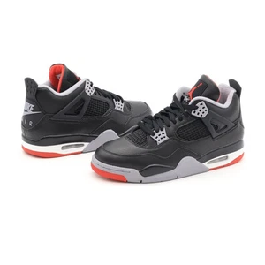 Größe 7 Y / 8,5 WMNS Nike Air Jordan 4 Retro Reimagined Bred 2024 FQ8213-006 - Bild 1 von 7