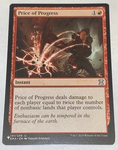 Price of Progress Eternal Masters 2016 EMA 141/249 MAGIC MTG NEW UNPLAYED - Picture 1 of 2