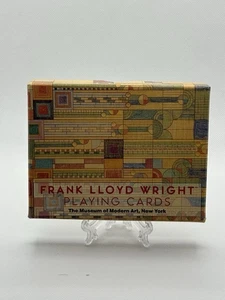Frank Lloyd Wright Saguaro Forms MOMA Cartas de Juego 2 Barajas con Caja De Colección 1994 - Imagen 1 de 12