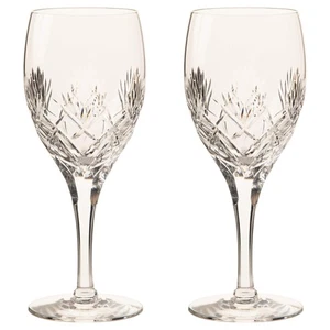 Kagami Crystal Pair Wine Glass Bonal Clear 240cc KWP249-2532 Shipping from Japan - Picture 1 of 6