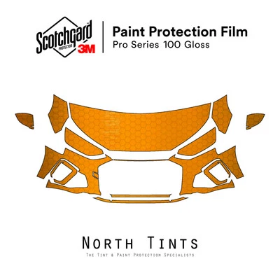 Sujetador transparente protección pintura PPF Audi A4 S-Line 2020-2025 PreCut serie 3M PRO Foto 1 de 4