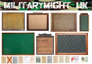 1 32 / 1 35 SCALE SHEET 19TH & EARLY 20TH CENTURY NOTICE BOARDS AND DOCUMENTS - Picture 1 of 1