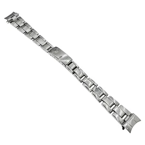 Rolex Oyster Fold Bracciale 13mm Cinturino Orologio Acciaio Inox - Foto 1 di 6