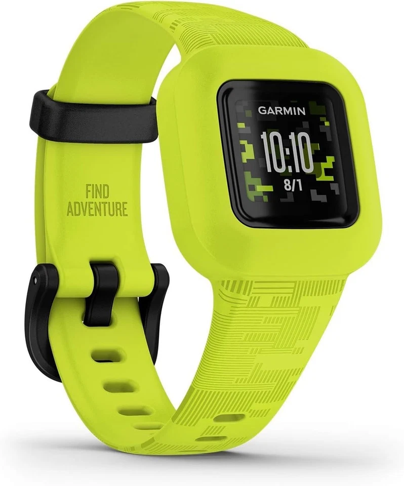 Garmin vivofit jr. 3, Camo Green, robust, Always-On-Display, Kinderuhr, - Bild 1 von 3