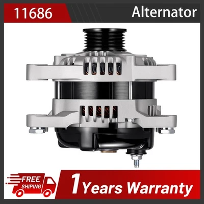 For 2012-2017 Hyundai Azera 2013-18 Santa Fe 2014-2018 Kia Sedona V6 Alternator - Image 1 of 4