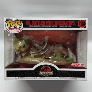 Neue Funko POP! Moments Jurassic Park Dr. Sattler mit Triceratops #1198 JP - Bild 1 von 4