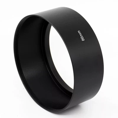Large Metal Lens Hood for Telephoto Lenses (Aluminum 85/95/105mm, 1mm Pitch) - Image 1 of 3