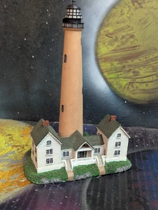 Vintage 6" New Lefton's Historic American Light House Lost Lights Shinnecock Bay - Bild 1 von 24