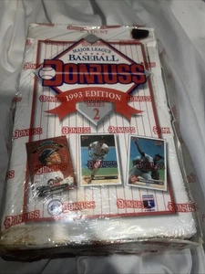 Donruss Baseball Series 2 1993 caja sellada de fábrica poco daño mira fotos - Imagen 1 de 6