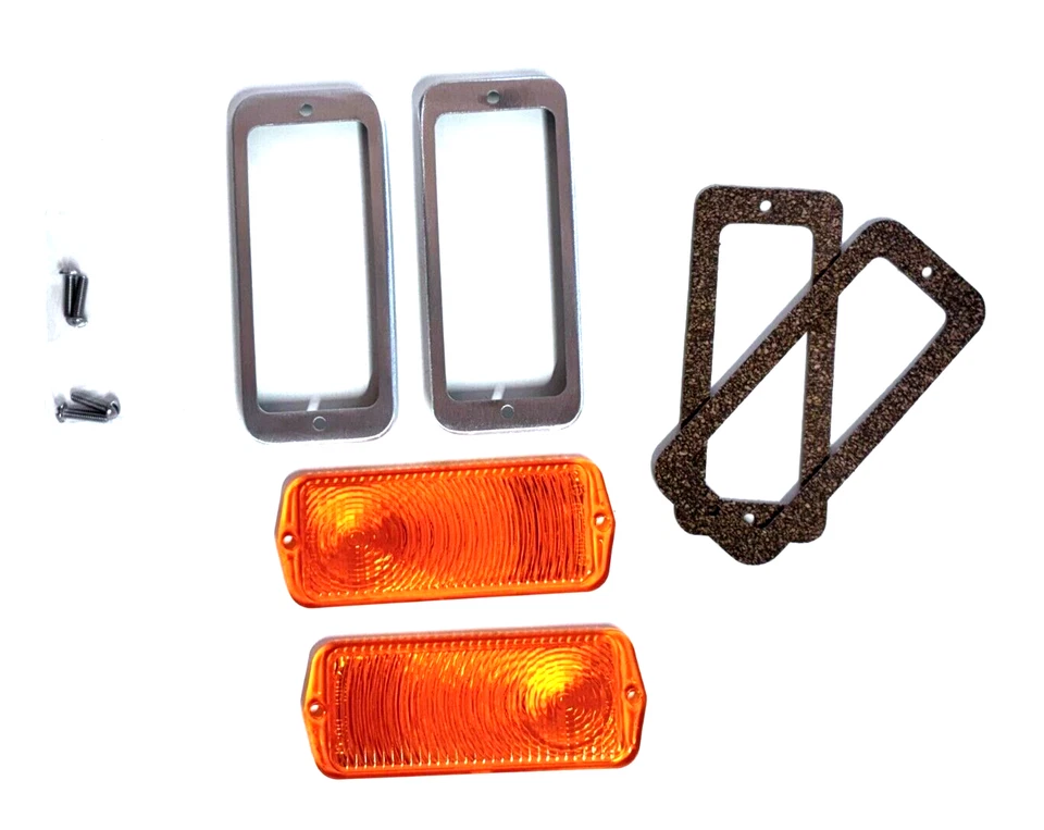 IH Scout 1961-1968 80-800 intermitente/luz de estacionamiento/bisel/juego de juntas Foto 1 de 1