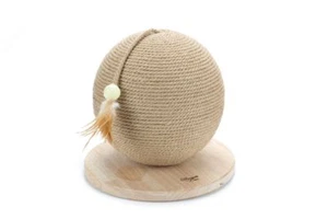 Designed by Lotte Kratzbrett, Kratzbaum,Wandkratzbrett Kratzball Kratzfisch - Bild 1 von 6