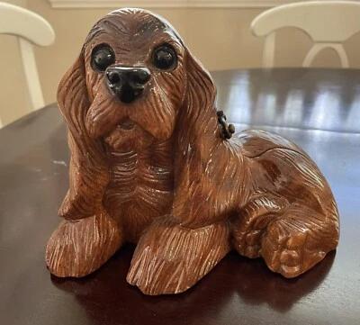 Bolso sin asas Timmy Woods Cocker Spaniel perro Minaudière con bolsa antipolvo y etiquetas Foto 1 de 4