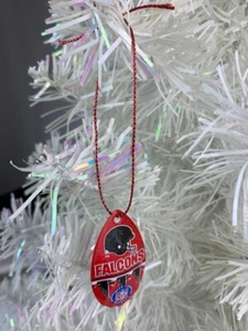 NFL Atlanta Falcons Logo Vintage Teardrop Spinner Christbaumschmuck - Bild 1 von 3