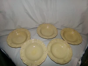 Juego de 5 ensaladeras crema Artimino Fleur De Lis - Imagen 1 de 7
