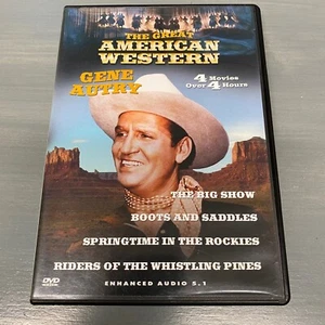 The Great American Western - Vol. 5: Gene Autry (DVD Video, 2003) 4 Movies - Picture 1 of 2