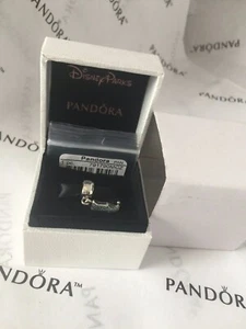 AUTHENTIC PANDORA 791790MCZ Disney Jasmine's Sparkling Slipper Dangle ALE S925 - Picture 1 of 5