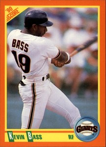 1990 (GIANTS) Score Rookie/Traded #2T Kevin Bass
