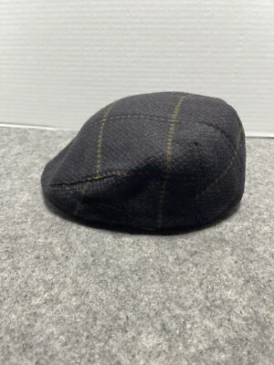 TOTES Gorra Plana Verde Peaky Newsboy Cuadros LIMPIA Gorra Gorra Mezcla de Lana MEDIANA Foto 1 de 4