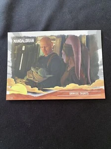 2020 Topps Journey of the Child - SP 5x7 - #18 Unwise Taunts #/49 - Picture 1 of 4
