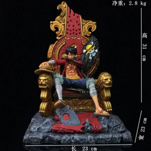 New Studio One Piece King of Artist Figure Throne Monkey D Luffy Statue HOT - Picture 1 of 9