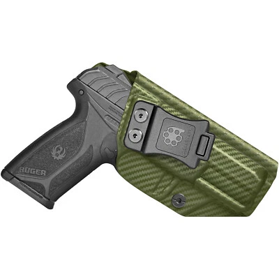 Amberide IWB KYDEX Holster Fit: Ruger Security 9 Pistol Inside Waistband - USA - Image 1 of 4