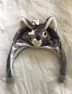Cartoon Anima koala Warm Hat Beanie Earmuff Hoodies Cap - Picture 1 of 2