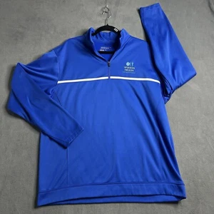 Nike Golf Tour Performance Blue 1/4 Zip Pullover Mens Size XL Byron Nelson-Read - Picture 1 of 6