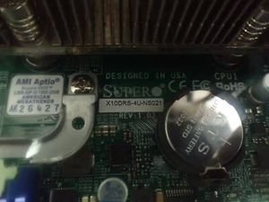 Carte mère serveur X10DRS-4U-NS021 SUPER MICRO et Node Assy - Photo 1/8