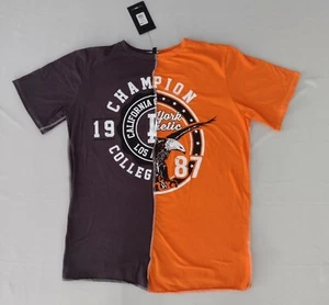 NEU Fashion Nova Shirt Herren Medium California vs NY Steetwear 1972 T-Shirt A1 - Bild 1 von 9