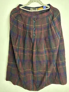 0Vintage Bristol County traditioneller karierter Rock aus Wolle Tartan Größe 12 - Bild 1 von 5