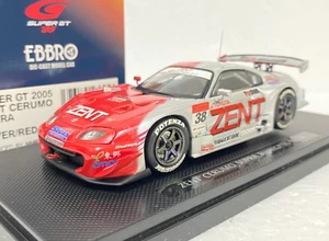 1:43 EBBRO 43695 TOYOTA SUPRA SUPERGT 2005 38 ZENT CERUMO diecast model car - Picture 1 of 12
