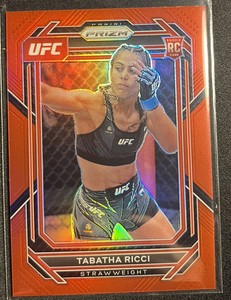 2023 Panini Prizm UFC - Tabatha RiccI Rookie Card (RC) Red /199