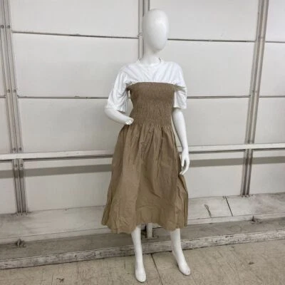 MAEVE By Anthropologie The Lilou Twofer Midi Dress Women's Size MP - Image 1 of 4