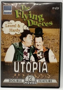 The Flying Dueces DVD Laurel & Hardy Double Feature 2 Movies Free Shipping - Picture 1 of 3