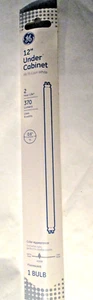 1- GE General Elect 12" Under Cabinet F8 TS Fluorescent Light Tube 8-watt Bulb - Picture 1 of 8