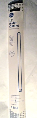 1- GE General Elect 12" debajo del gabinete F8 TS tubo de luz fluorescente bombilla de 8 vatios Foto 1 de 4