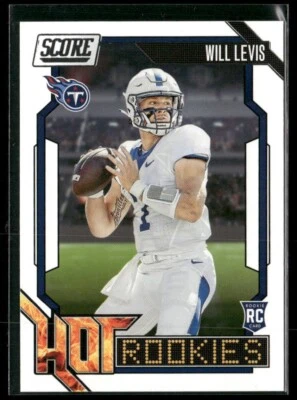 2023 Panini Score Hot Rookies Rookie #5 - Will Levis - Titans RC! - Image 1 of 2