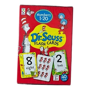 Dr. Seuss 40 Numbers 1-20 Flash Cards - Picture 1 of 2