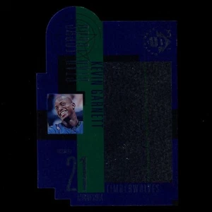 1997 Upper Deck UD3 #21 Kevin Garnett Star Focus Die-Cut Minnesota Timberwolves - Picture 1 of 2