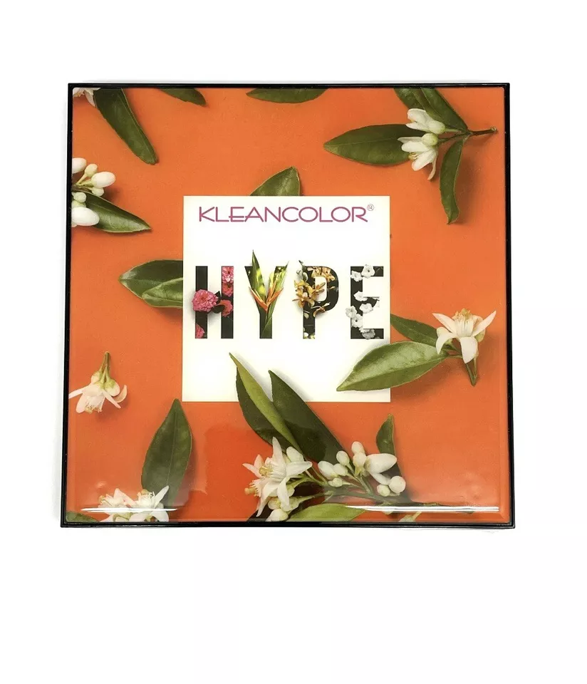 Kleancolor Hype Glow Face Palette With Mirror Sealed 9 Shades - Image 1 of 3