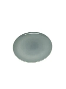 Russel Wright Iroquois Casual China Vintage Ice Blue Round Platter MCM USA Made - Picture 1 of 7