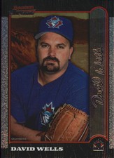 1999 Bowman Chrome International #252 David Wells