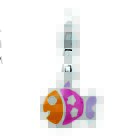 Sterling Silver 3-D Tri-Color Fish Clip On Lobster Clasp Charm Pendant
