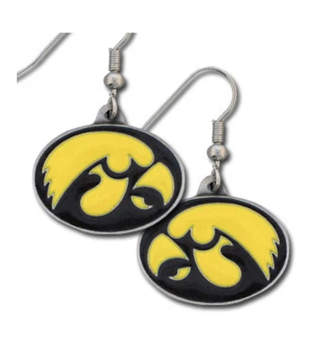 Siskiyou NCAA Iowa Hawkeyes Dangle Earrings Cover