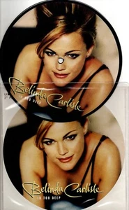 Belinda Carlisle:In too deep/(We want) the same thing:UK Chrysalis:1995 - Picture 1 of 2