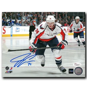 John Carlson Washington Capitals Autographed Skating 8x10 Photo - Picture 1 of 1