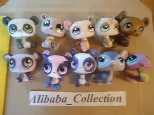lot 10 LPS LITTLEST PETSHOP PET SHOP HASBRO ours bear divers L - Picture 1 of 6